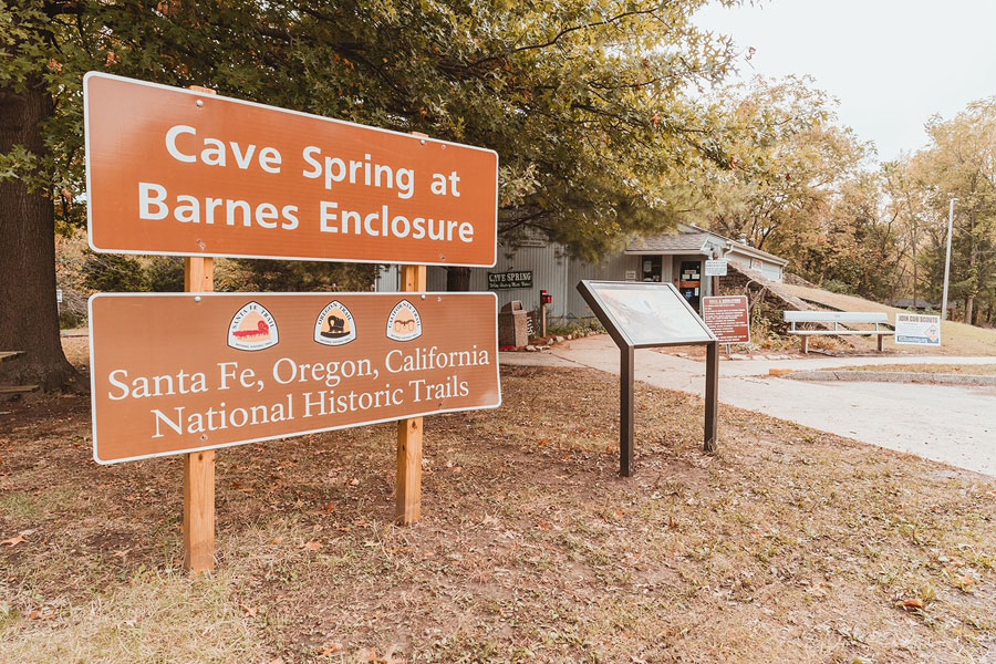 Cave Spring at Barnes Enclosure photo
